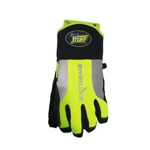 Truck Stuff Hi-Visibility Work Gloves in Yellow/Black -‎ Size Small